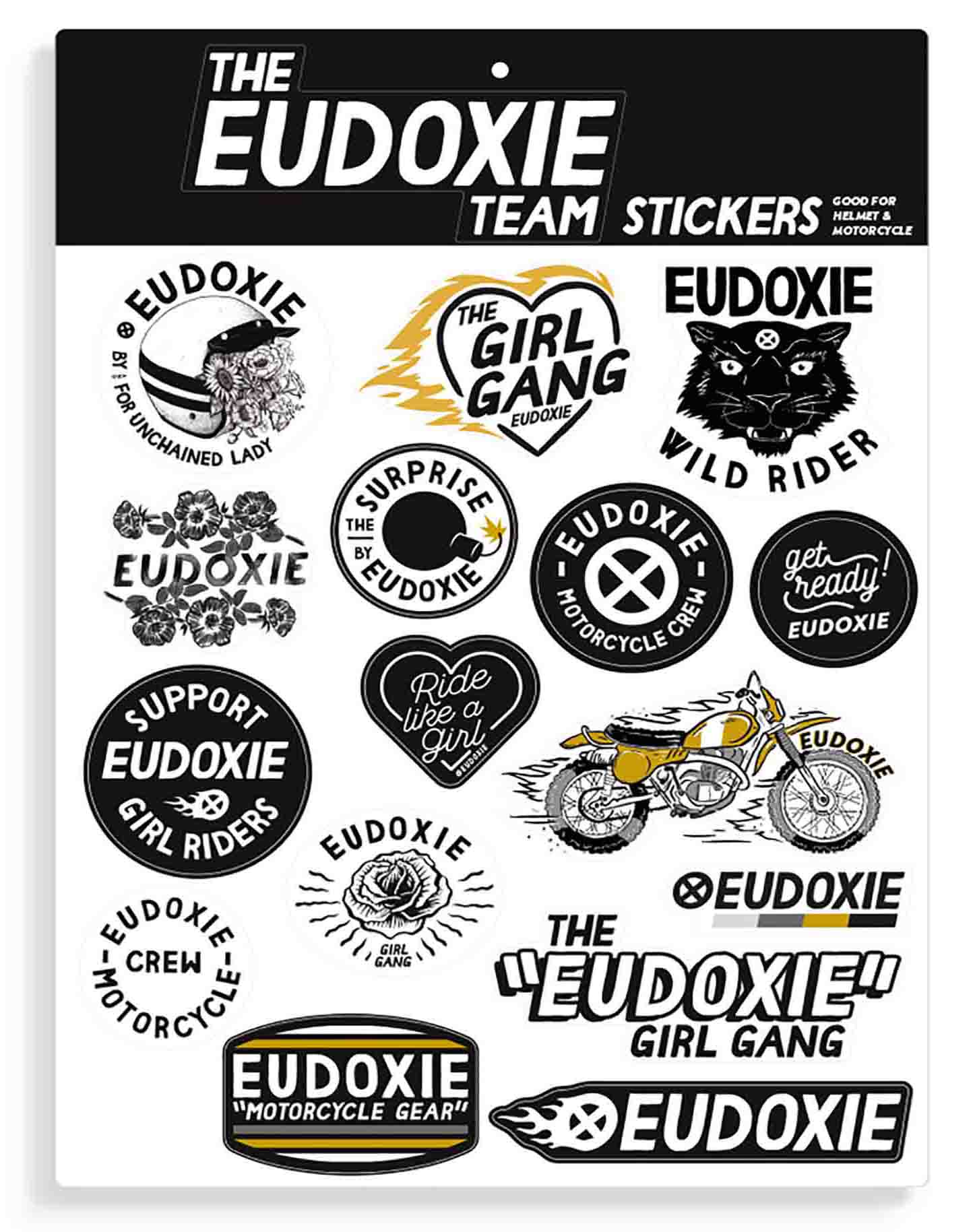 Planche stickers Eudoxie - Eudoxie