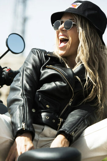 Eudoxie Chapeau Bob Nineties Femme Moto