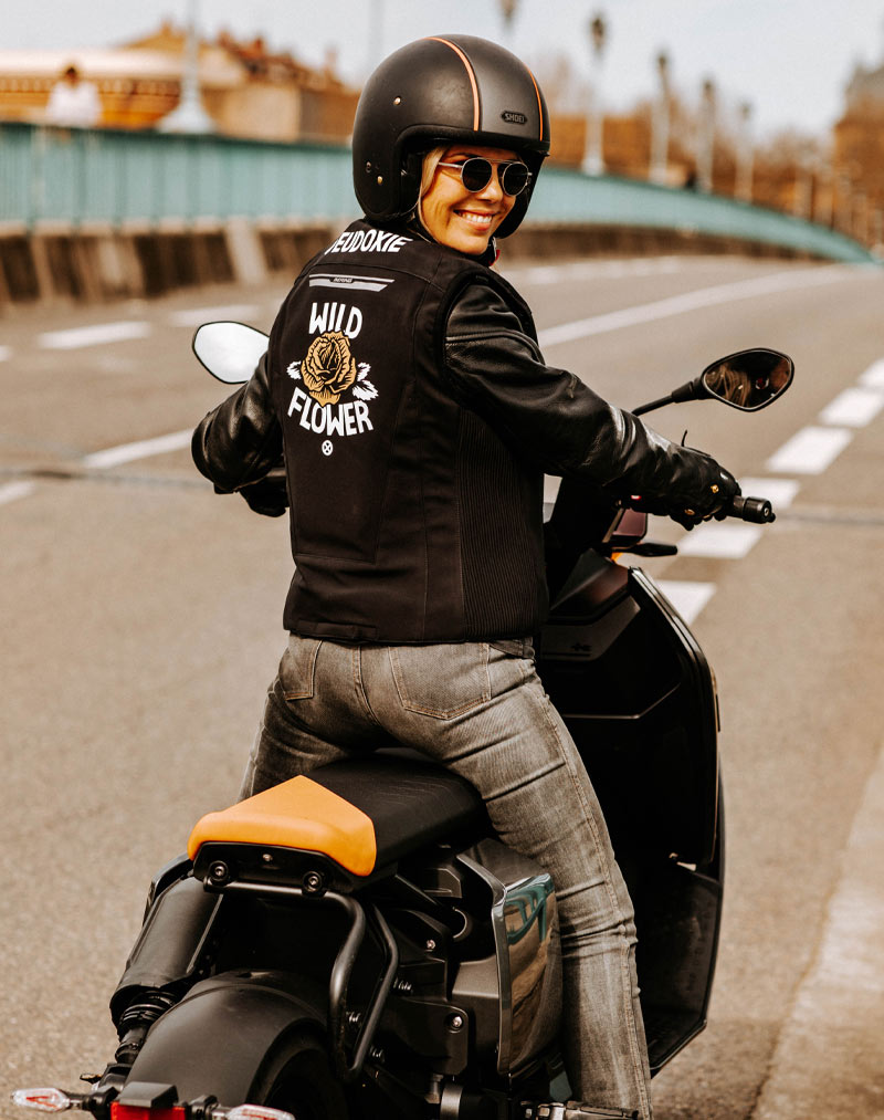 gilet airbag moto femme