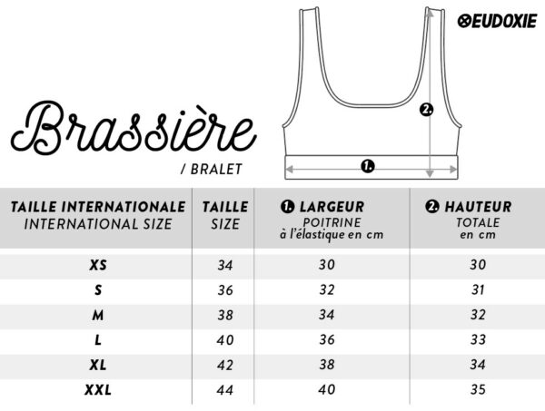 Uwt Brassiere Size Grid
