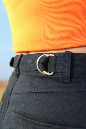 Pantalon Moto Femme Cargo Eudoxie Ceinture Adaptable