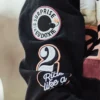 Eudoxie Damen Nascar Rennjacke Motorrad Ärmelaufnäher Ride Like A Girl Surprise