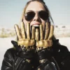 Jody Burn approved motorcycle gloves worn
