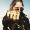 Jody Burn approved motorcycle gloves worn
