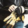 Jody Burn approved motorcycle gloves worn