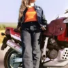 Pantalon Moto Femme Cargo Eudoxie Carpenter Look